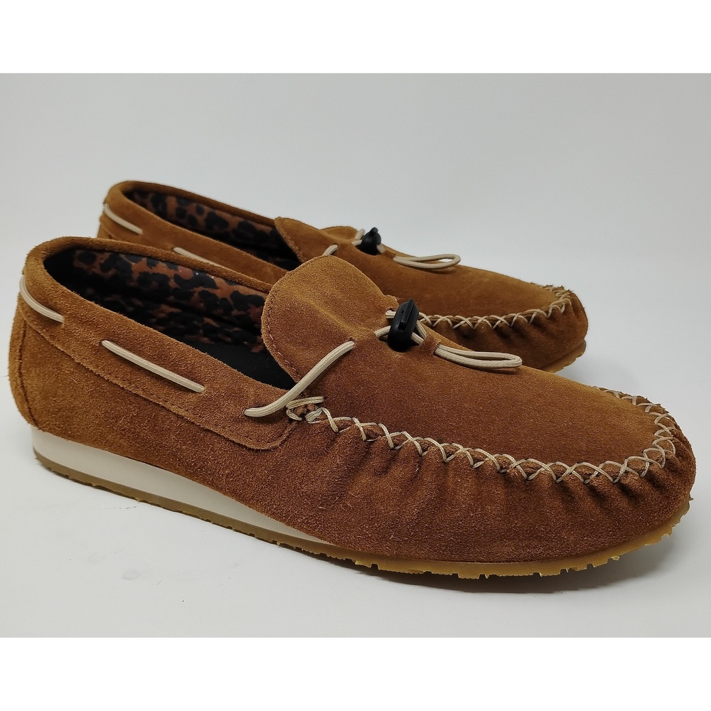 Minimalist Boho SAS Suede Moccasin Shoes Size 7.5 M Walking Loafers Slip On